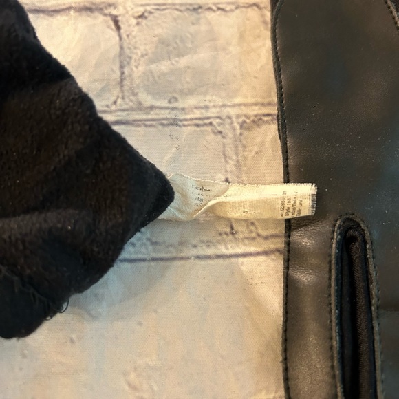 RETRO CHIC BLACK NYLON WOMENS GLOVES FITS LARGE - Picture 5 of 7